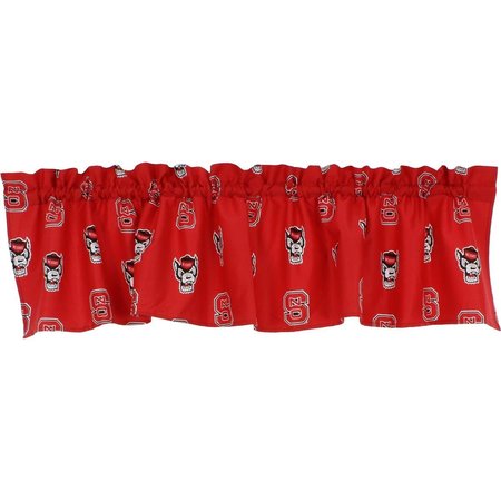 COLLEGE COVERS College Covers NCSCP84 NC State Printed Curtain Panels 42 in. X 84 in. NCSCP84